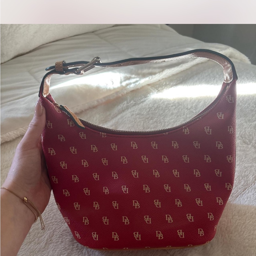 Dooney & Bourke Red Hobo Bag